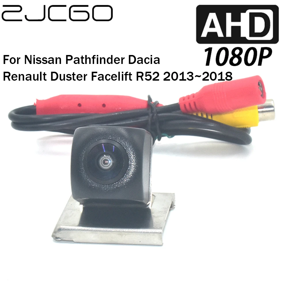 

ZJCGO Car Rear View Reverse Backup Parking AHD 1080P Camera for Nissan Pathfinder Dacia Renault Duster Facelift R52 2013~2018