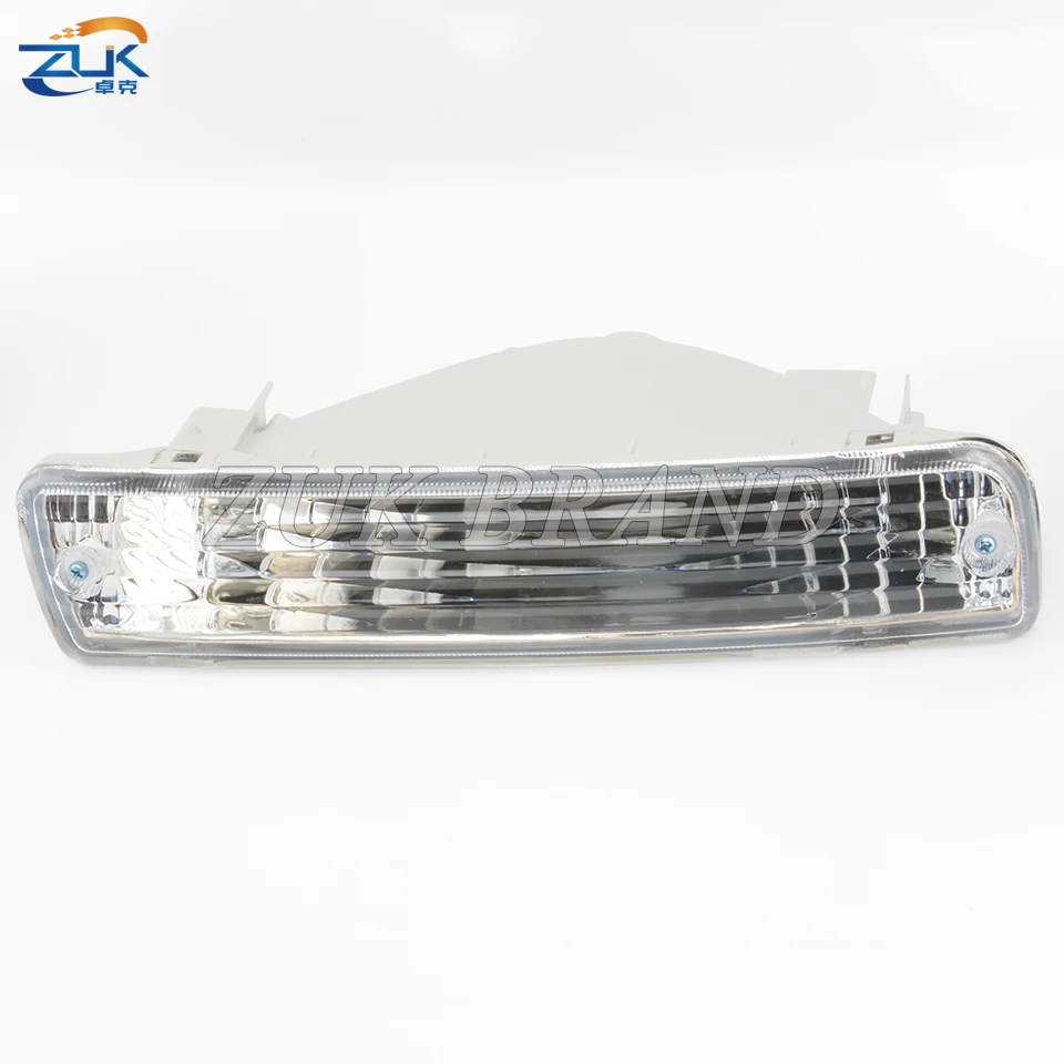 ZUK Crystal Type Front Bumper Turn Signal Lamp For TOYOTA LAND CRUISER 80 Series 1991-1998 LC80 FJ80 FZJ80 HDJ80 HZJ80 4500 4.5L