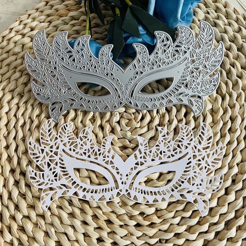 face mask masquerade scrapbook die Metal Cutting Dies DIY Scrapbook Paper Cards Embossing Craft Die Cut handmade craft