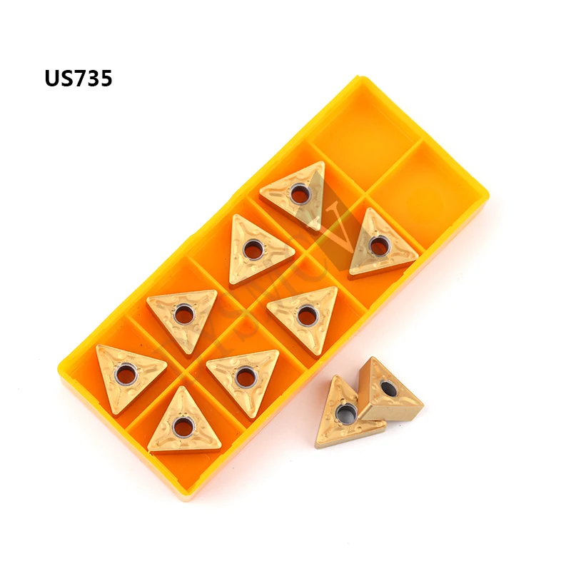 Lathe tool TNMG160404 TNMG160408 MA US735 UE6020 VP15TF external turning carbide blade TNMG160408 milling cutter