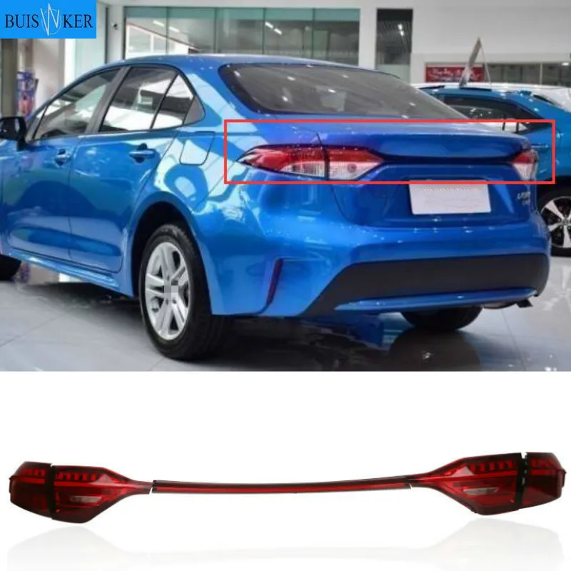 

LED rear bumper light brake lights turn signals tail lamp assembly For Toyota levin 2019