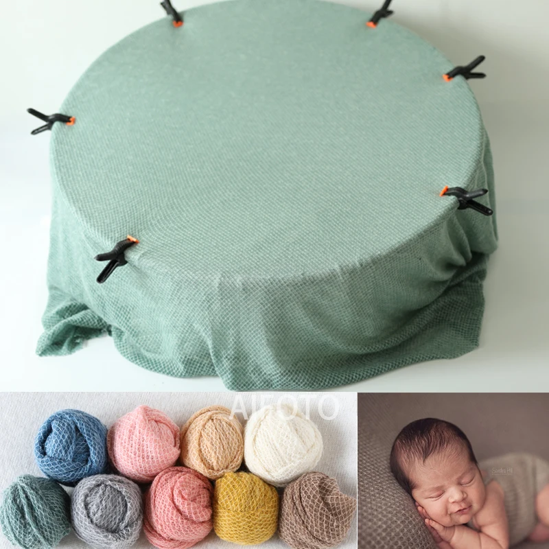 100, 150x165cm Newborn Photography Backdrops Baby Background Photography Props Linge Studio Cover For Bean Bag bebe Fotogra