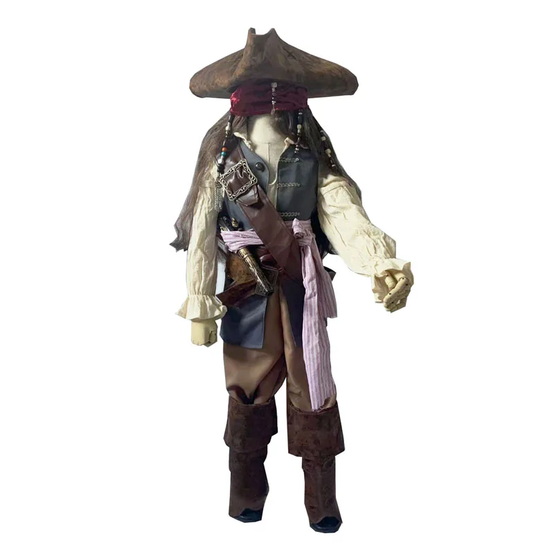 Caribbean Pirate Grand Heritage Collection Deluxe costume Jack Sparrow luxury set for kid