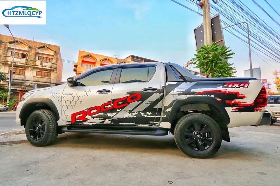 

Car stickers FOR Toyota Hilux Revo Rocco body decoration decal personalized custom stickers Hilux modification