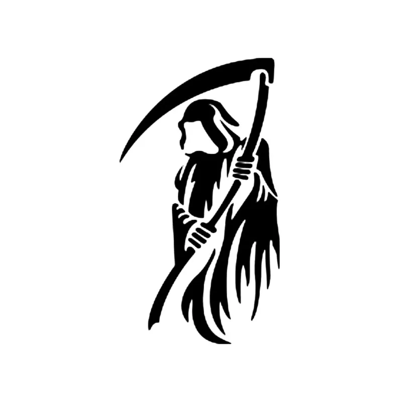 Car window decal  outdoor sticker awesome wicked grim reaper death evil Vinyl Hobby Car Bumper Sticker