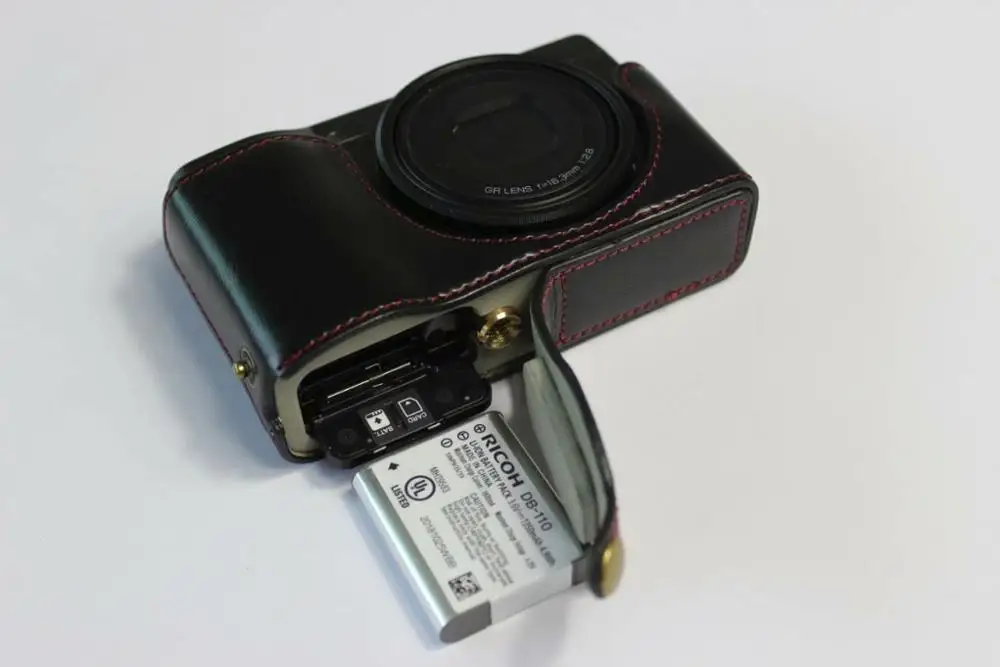 Чехол для Ricoh GR III GR3 с отверстием для батареи