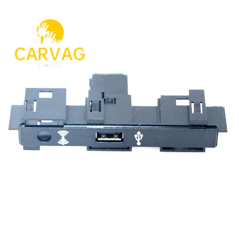 For MQB Touran Tiguan MK2 VW CarPlay MDI USB AMI Install Plug Socket Switch Button Harness 5Q0 035 726E