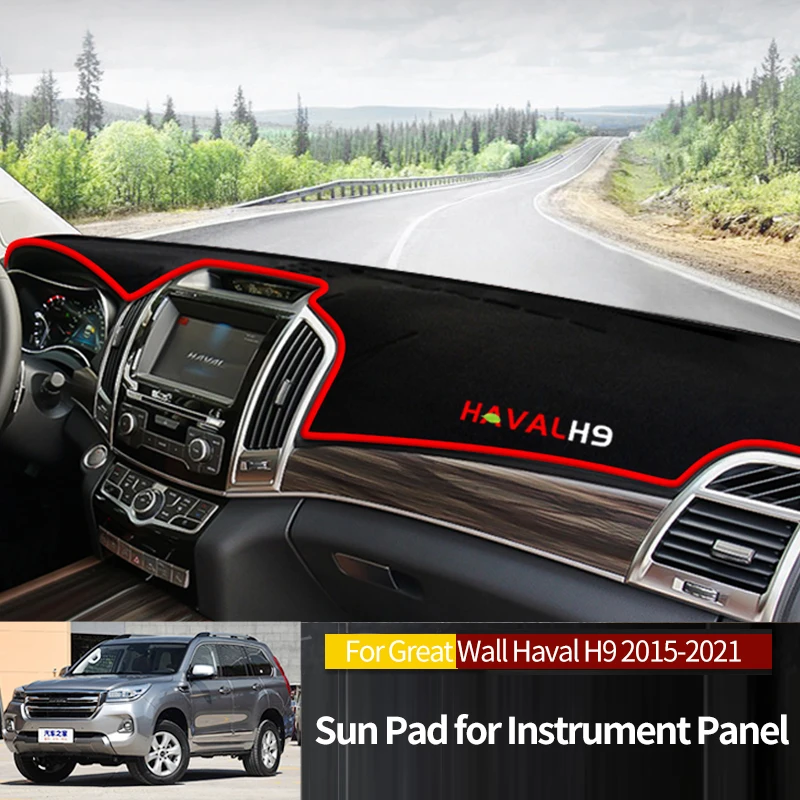 Couverture de panneau de voiture Prada pour éviter la lumière, tapis en polymère TingPanel, Great Wall Haval H9, 2016, 2017, 2018, 2019, 2020, 2021