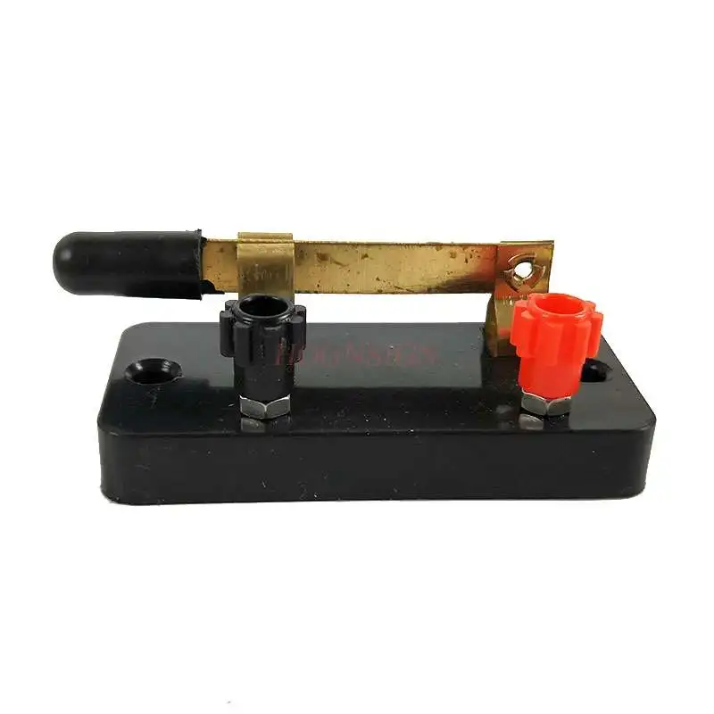 20pcs Single-pole switch experiment full copper electric switch knife junior high school physics teaching instrument