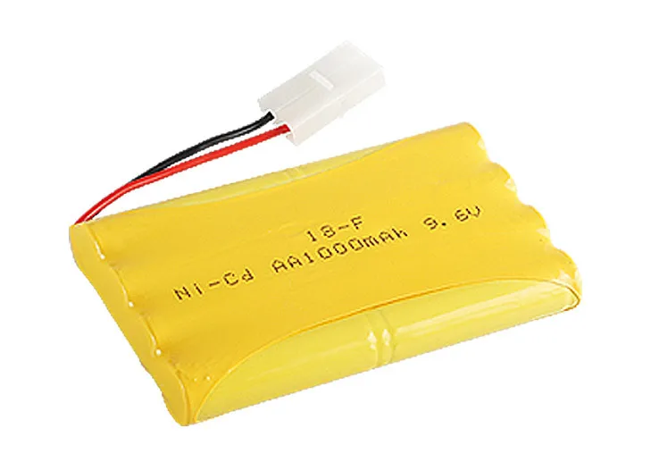 9.6v 1000mAh ni-cd 6v AA battery nicd batteries pack ni cd for  1559 8888 car RC boat model car toys tank trucks