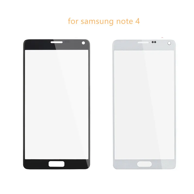 High Quality Outer Front Glass Lens For Samsung Galaxy Note 2 3 4 5 N7100 N9200 N9100 N9000 LCD Display Screen Replacement Parts