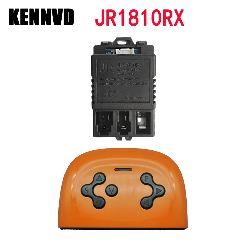 JR1810RX-receptor de control remoto de coche eléctrico para niños, piezas de controlador de motor de coche de control remoto para niños, 6V-12V, 2,4G