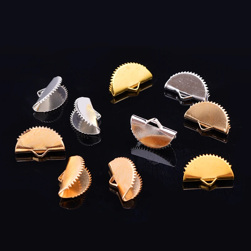 20p Fan shape Gold silver Metal plated Earrings Connector pendant Diy Making Accessories eardrop Necklace jewelry making finding