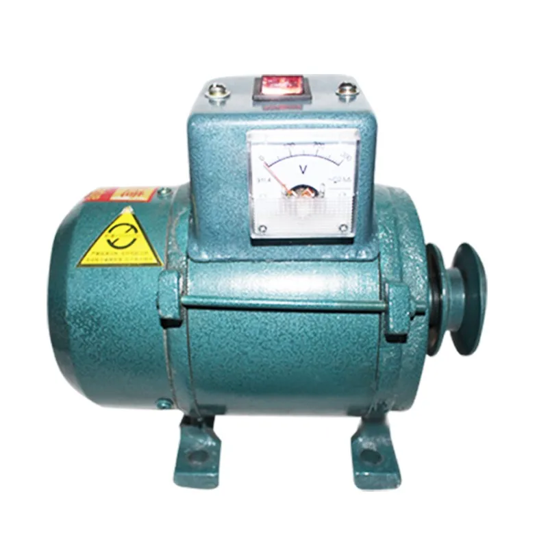 220V High-Power Small Generator Home Lighting Permanent Magnet Brushless Belt Diesel Engine
