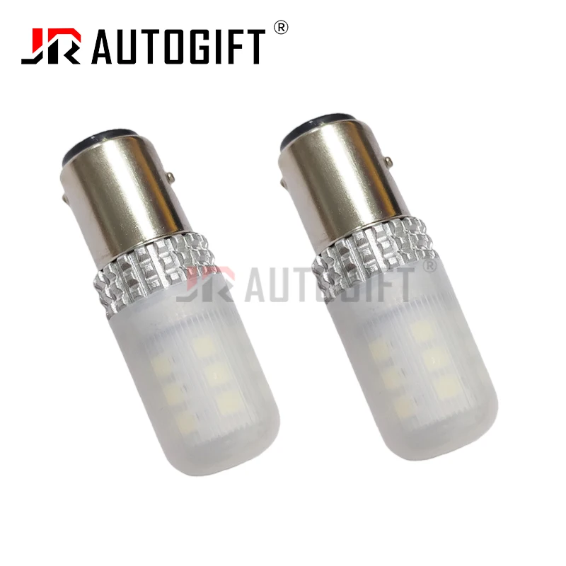 50x1157 S25 P21/5W 3030 LED 1156 BAY15D Canbus Reverse Lamp Tail Signal Brake Bulb Car Light Sourcing Flicker Red Yellow 12V 24V