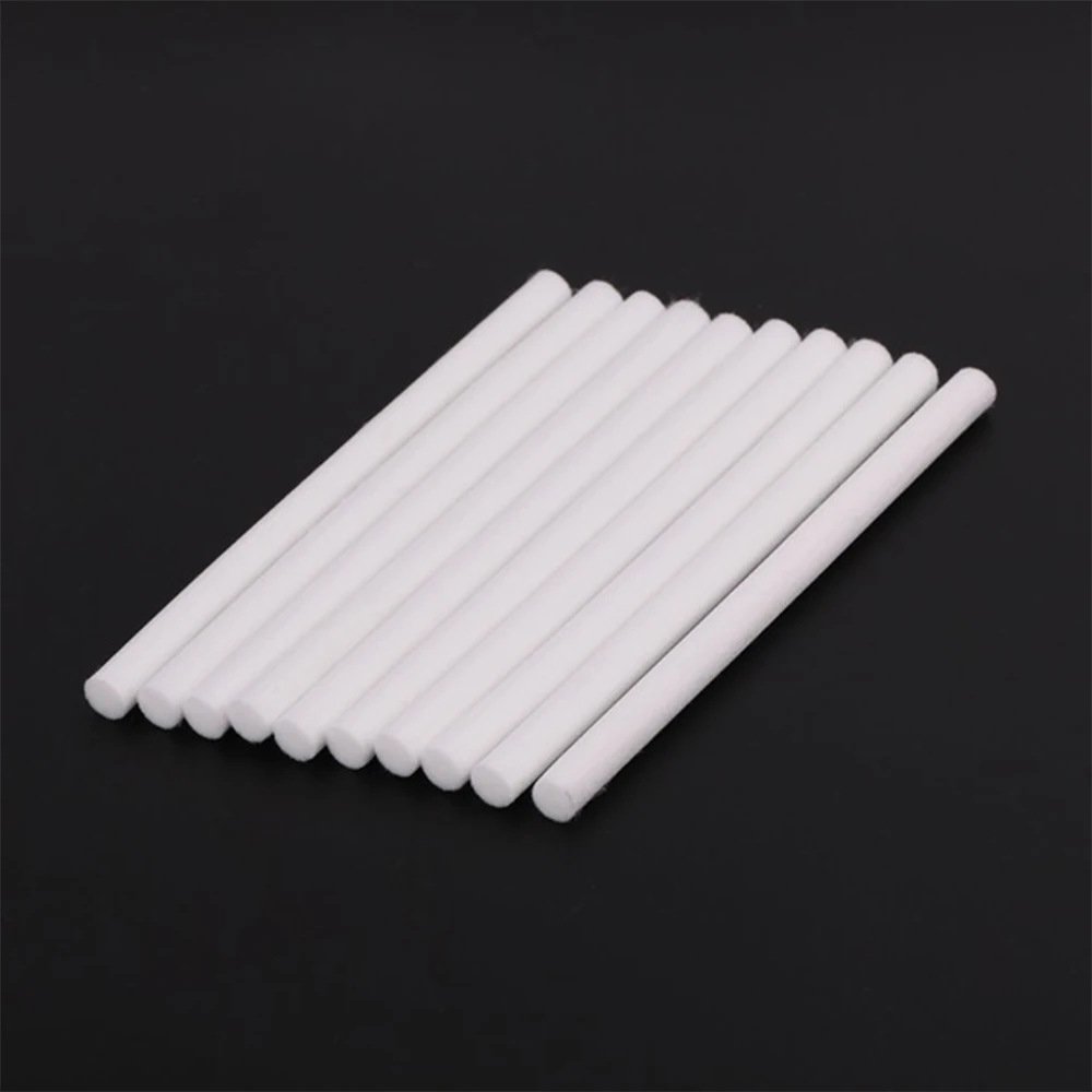 10 Piece 8mm*96mm Air Humidifiers Filters Cotton Swab for Car Home Ultrasonic Humidifier Mist Maker Aroma Diffuser Replace Parts