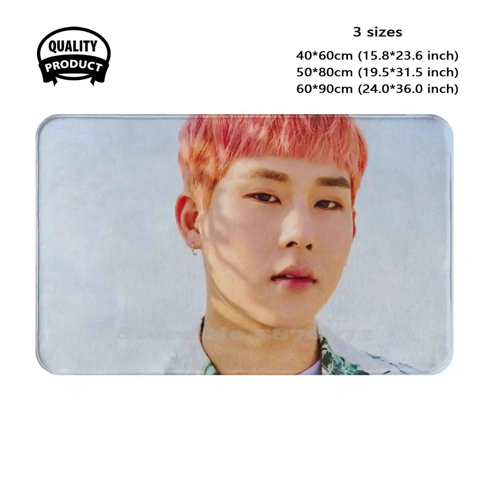 Johooney Monsta X - Fantasia X Soft Cushion Home Carpet Door Mat Car Rug