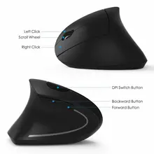 Ergonomic Vertical Wireless Mouse 6D #5