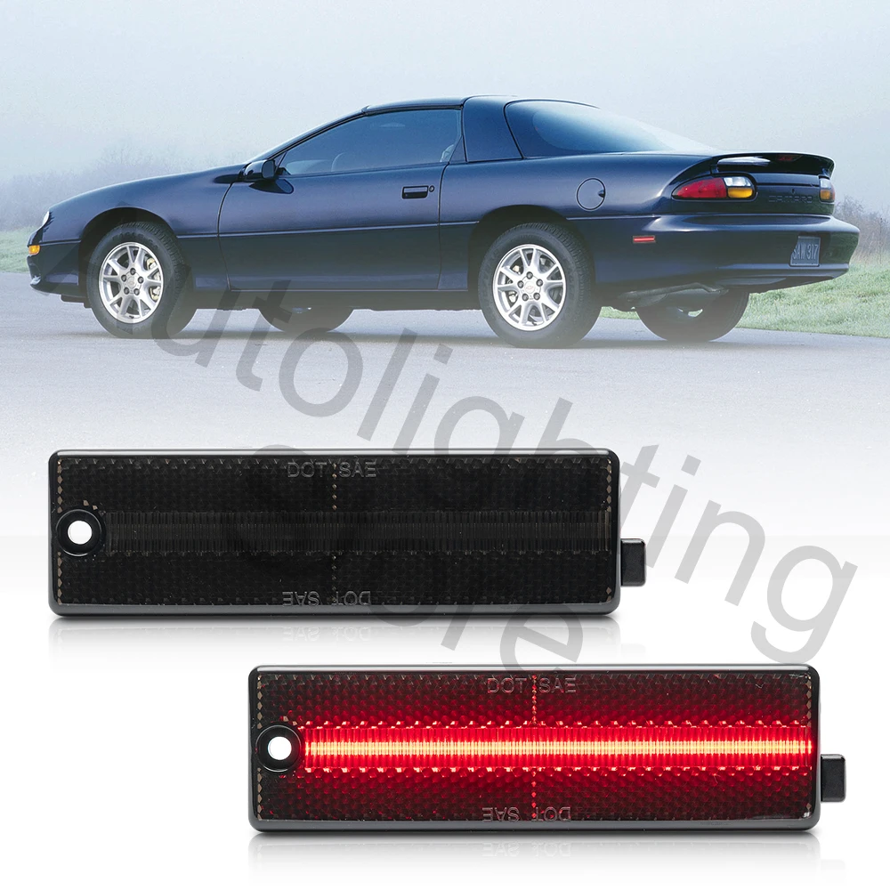 

Задние боковые габаритные огни для Chevy Camaro 1993 1994 1995 1996 1997 1998 1999 2000-02, задний хвостовой поворотник OEM #5976009, 2 шт.