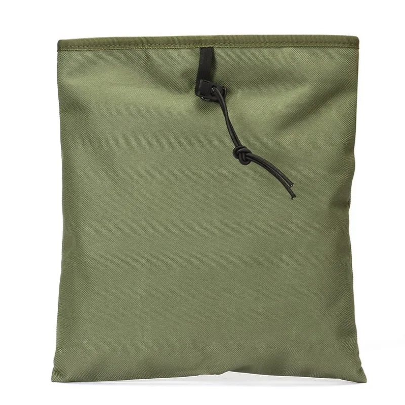 MOLLE Dump Pouch Tactical Mag Bag Recovery Pouch Multicam Drawstring Magazine Recycling Pouch Airsoft Hunting Gear Tool Case