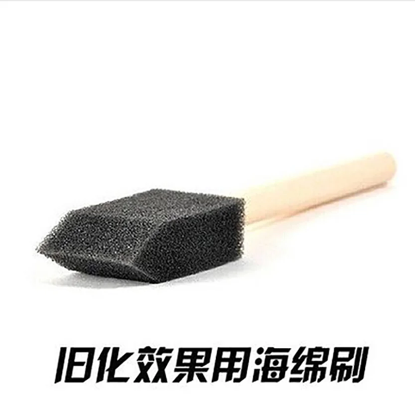 Sponge Brush For Aging Effect  Fighting Vehicle Mech Army Model Making Tools Paint Coloring Brush 6Pcs/Set