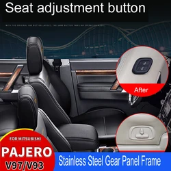 For Mitsubishi Pajero Smart Mobile Seat Electric Adjustment Switch V97 V93 V87 Co-Pilot Seat Seat Adjustment Button Modification