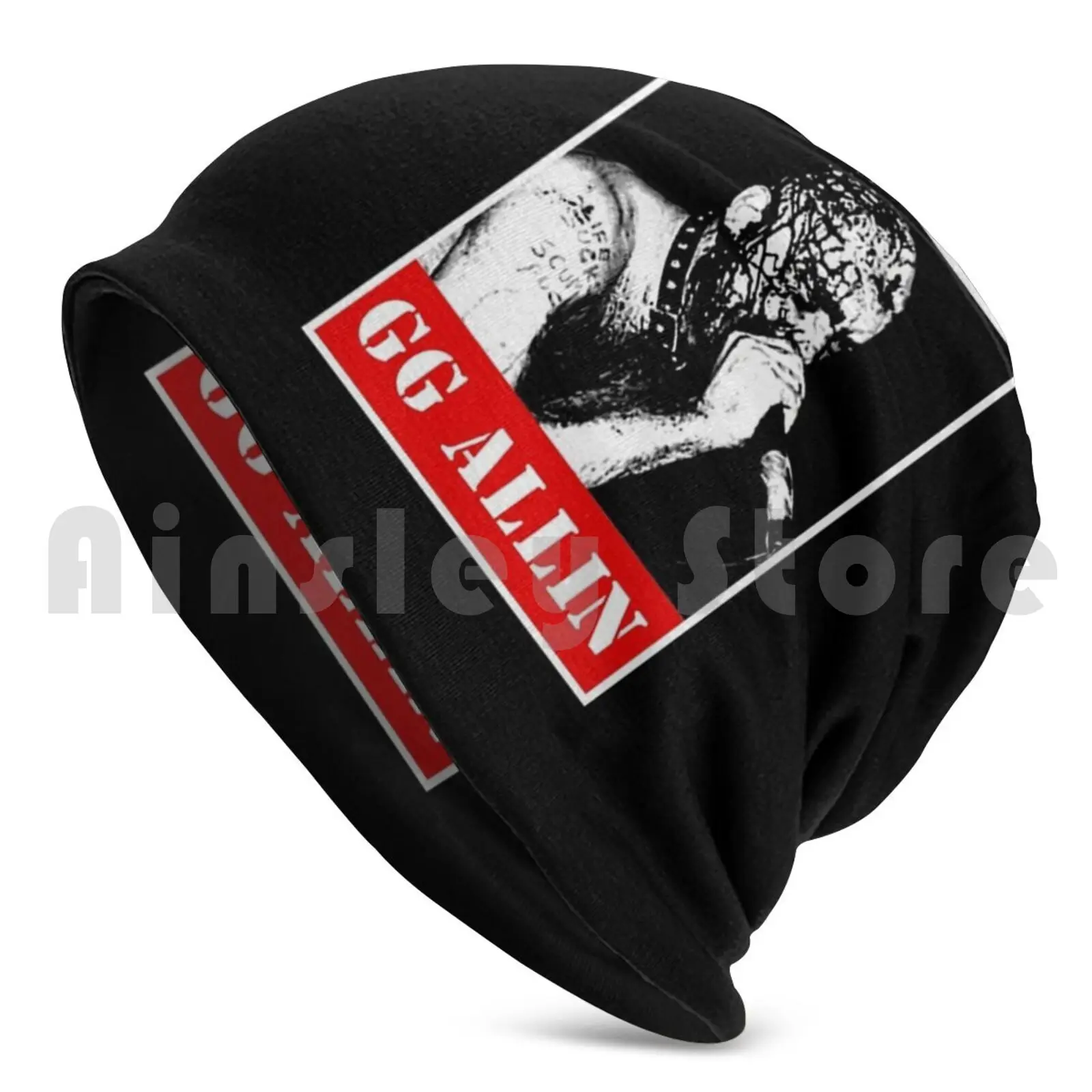 Gg Allin Beanies Knit Hat Hip Hop Gg Allin Hated In The Nation Usa Punk Punk Music Gg Die Gg Scum Skinhead