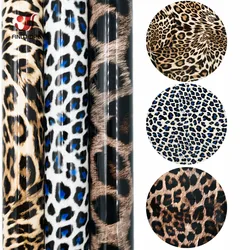 Leopard Pattern TPU Heat Transfer Vinyl Iron-on HTV Heat Press Cut Film For T-Shirt Textiles Clothing Shoe Bag Sticker DIY