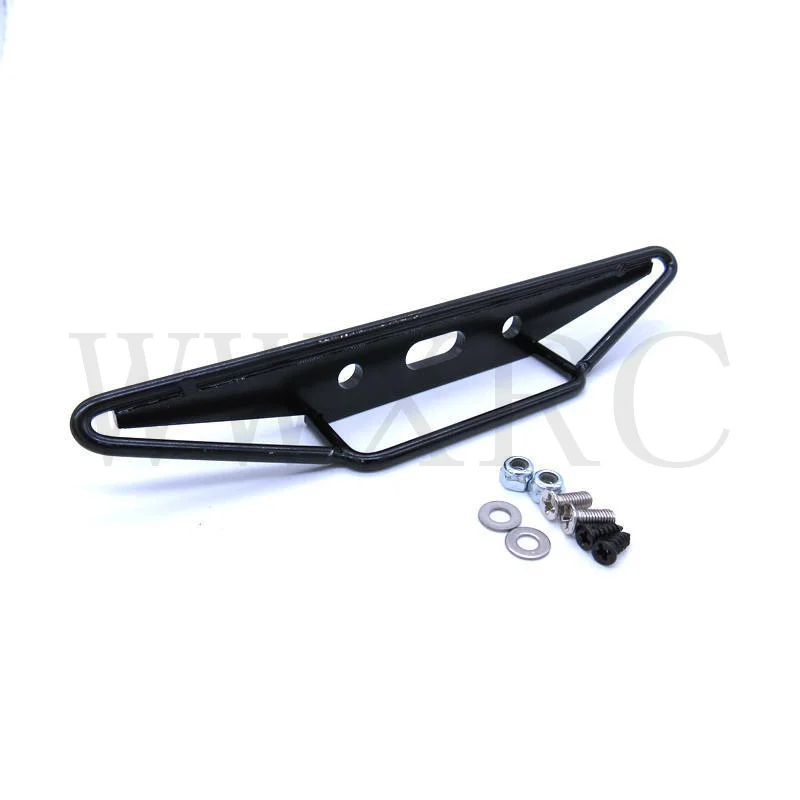 Metal Rear Bumper with Tow Hook for MN D90 D91 D99S MN90 MN99S 1/12 RC Car Upgrade Spare Parts Accessories