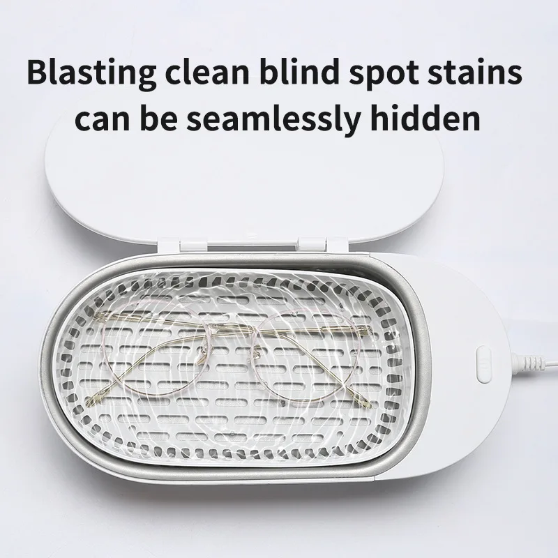 Portable Ultrasound Machine Ultrassonic Cleaner Ultrasonic Lens Cleaning Products Eyeglasses Watch Teeth Washing 400ml For Home