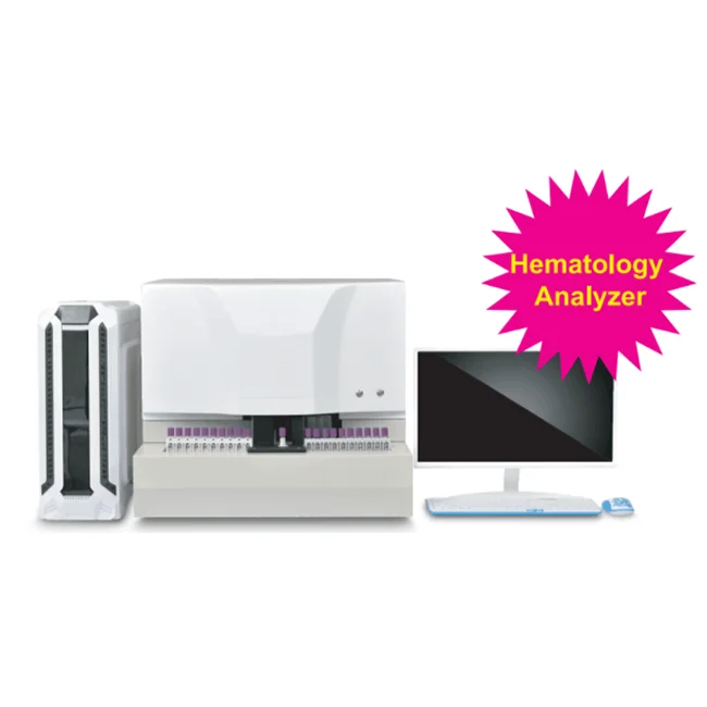 MKR8500  automated open system 5-part hematology blood analyzer medical laboratory cbc & fbc machine