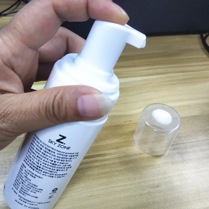 50 グラム/150 グラム韓国まつげエクステンションフォームスカイゾーンラッシュウォッシュまつげクリーナーシャンプーギフトブラシつけまつげクリーニングフォームツール