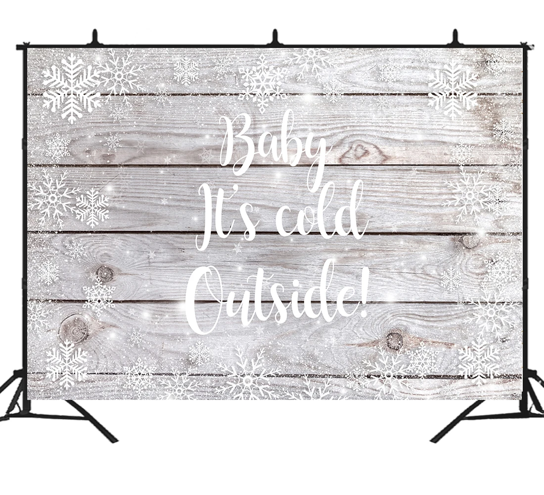 Виниловый фон для фотосъемки с изображением снежинок детского душа зимы страны чудес виниловый настенный постер украшение для рождевечерние фотобудка