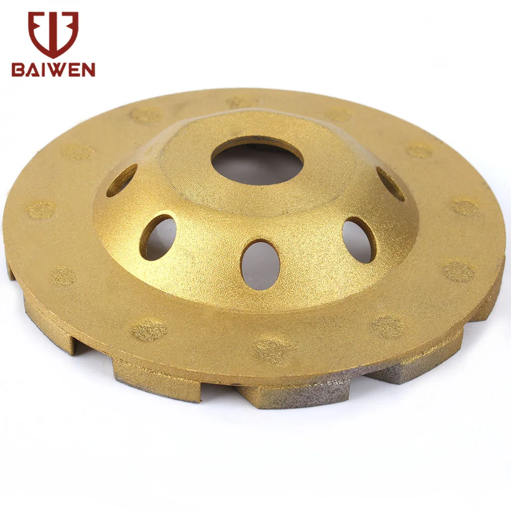 100/125/150/180mm Diamond Grinding Disc Abrasive Grinder Wheel Tools Bowl Shape for Concrete Tile Granite Polishing Tools