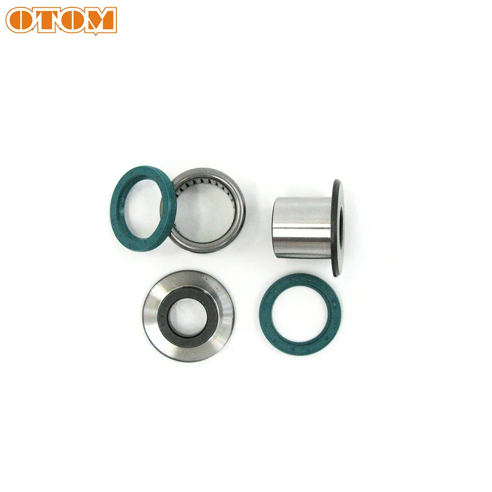 OTOM Motorcycle Rear Shock Absorber Maintenance Kit Needle Roller Bearing Oil Seal Parts For KAWASAKI KX250F KX450F KLX450R