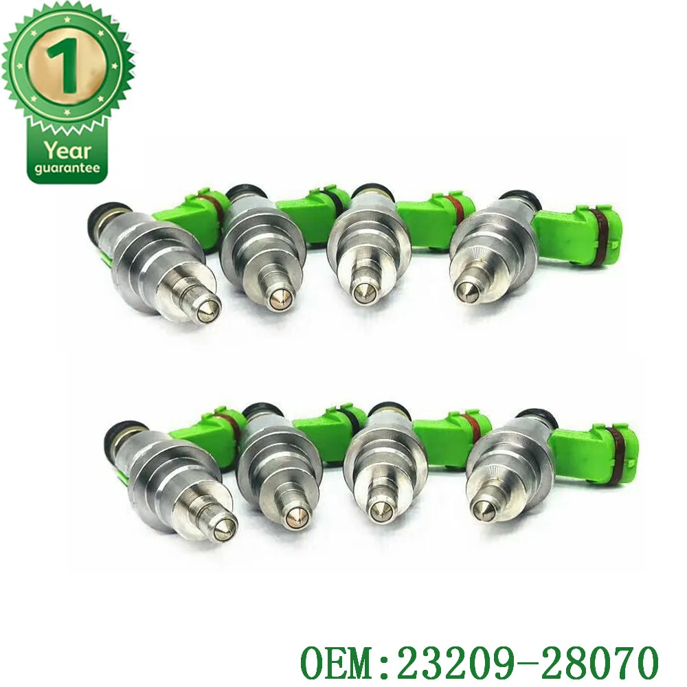 

Set 8 Original standard quality NEW Nozzle FUEL INJECOR INJECTION For TOYOTA 23209-28070 23250-28070 23209-29065 2320929065