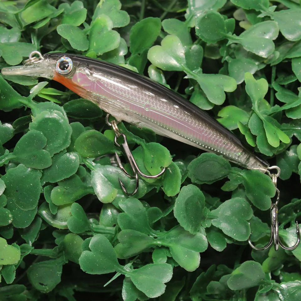 1 stücke Wobbler Sinking Minnow Angeln Lockt Bass Crankbait Haken Tackle Crank Köder 7cm/4,3g pesca