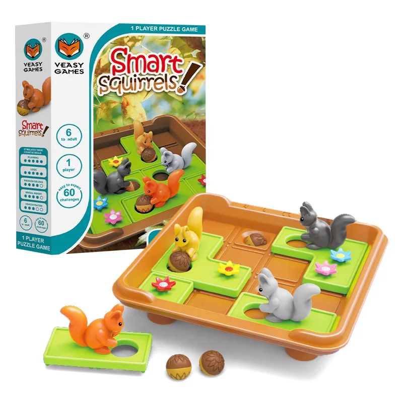 Universe Trek Interesting Squirrel Smart Board Game Child Training Challenges Educational Intelligence Kid Toy Children Gift
