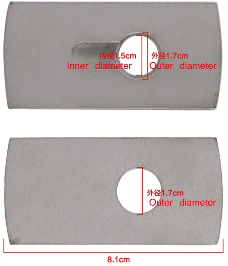 Professional Lock Puller Accessories, Nail Puller Accessories,4.2mm 4.8mm 5.5mm Lock Pull Screws,Flange,Gasket