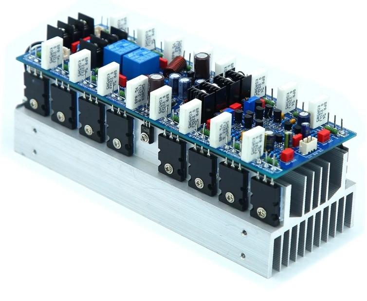 V162 600W+600W High power dual channel HiFi power amplifier board 5200 transistor