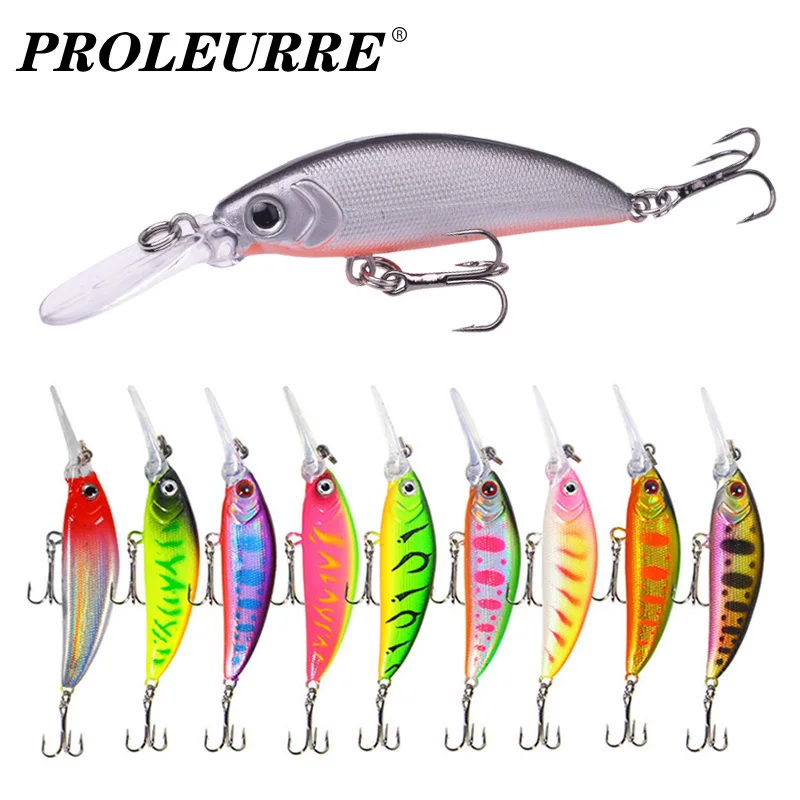 

1Pcs Pesca High Quality Minnow Fishing Lures 70mm 5.7g Issen Japan Diving 50ss Sinking Stream Baits for Trout Pike Perch Bass