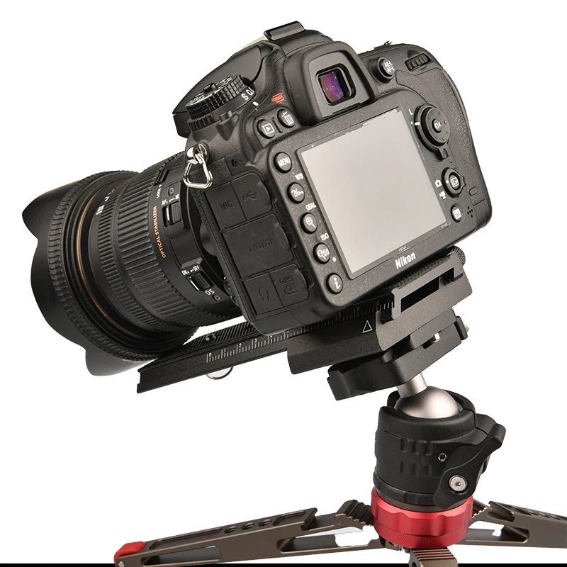 Vlogmagic macro ajustável focando plataforma de câmera ferroviário (6.3 ')