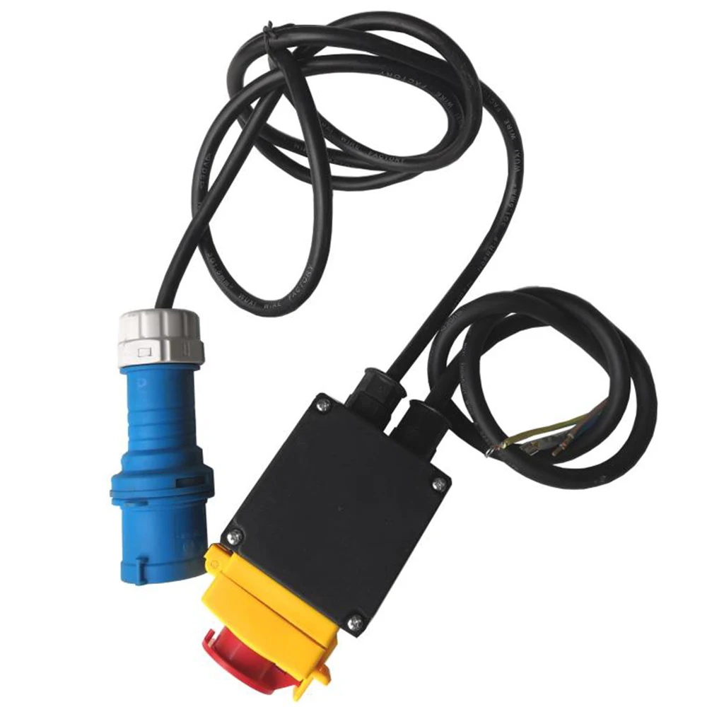 KEDU KOA8 Interruttori a pulsante industriali 2 in 1 Interruttore a pulsante di arresto di emergenza P331 2P + E Sostituzione presa elettrica