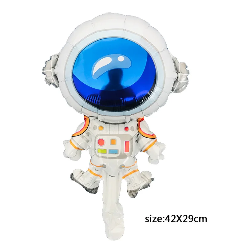 1pcs Mini Astronaut series balloon Aluminum Balloons birthday party decorations supplies kids toys globos