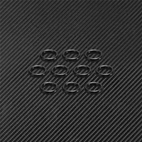 Motorcycle 10PCS 11105 Sealing Ring Engine Transmission Twin Cam Oil Drain Plug O-Ring Black For Harley Touring Sportster Dyna 3