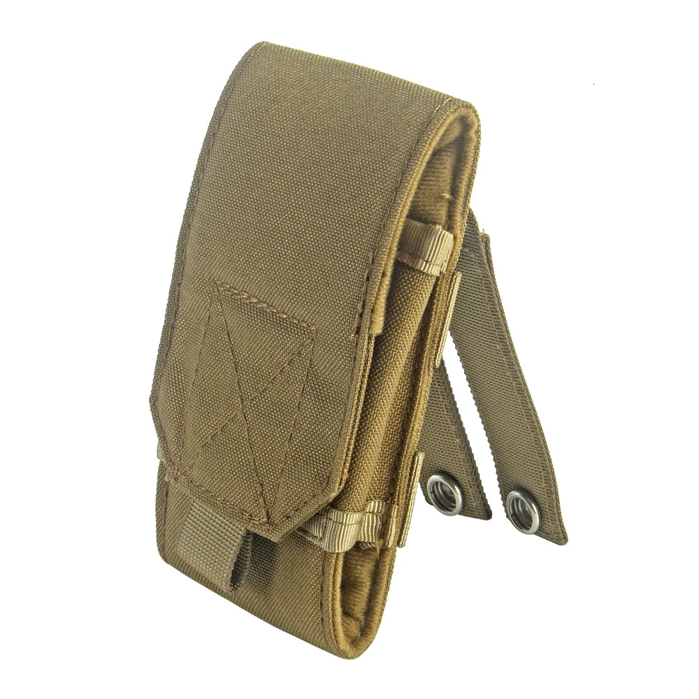 Outdoor Camouflage Bag Tactical Army Phone Case Holder Sport Waist Belt Waterproof Nylon EDC Hunting Camo Molle Backpack Vest