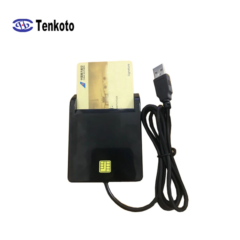 IC Contact Chip ID Card Reader ISO7816 Smart Card Reader SIM Writer With SDK