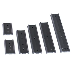 Universal Dovetail Mounting Plate 5/7/12/15/17/21cm Astronomical Telescope Equatorial Dovetail Adapter w/ 1/4inch Screw Hole