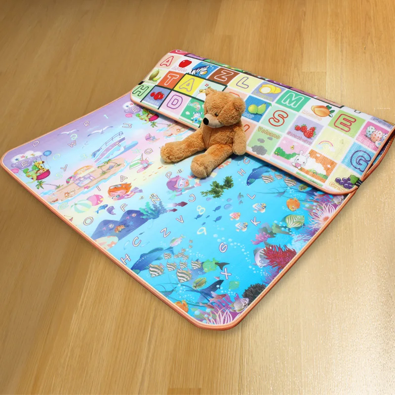 200*180*0.5cm Crawling Mat Double Surface Baby Carpet creative cartoon design Developing Mat for Children Cute Baby Play Mat