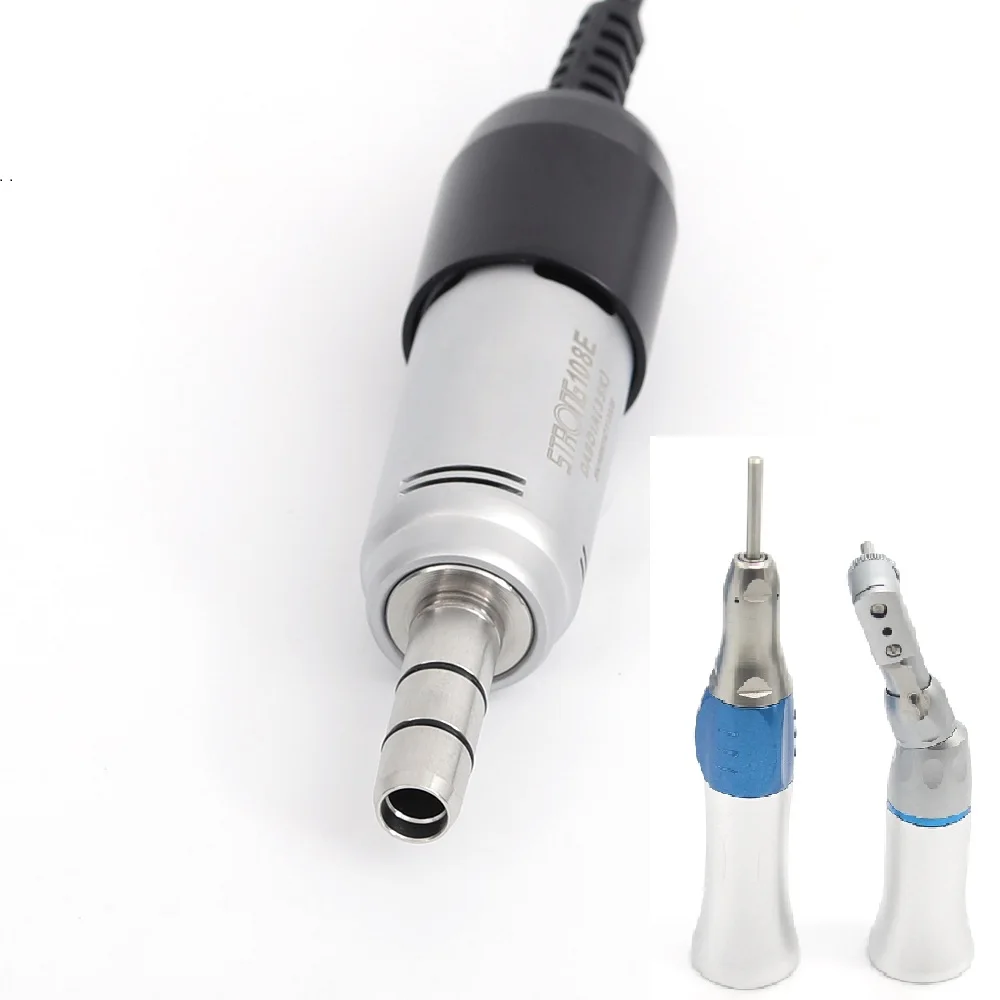 SAESHIN micromotor brush handpiece STRONG 108E E-type handpiece for dental handpiece